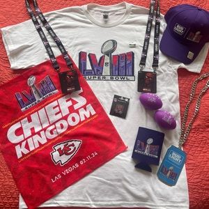 Super Bowl bundle 58 Kansas City Chiefs, shirt size L